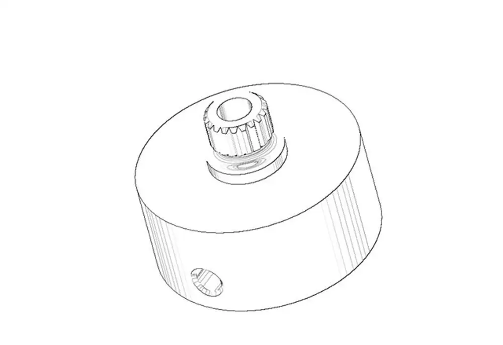DORNBRACHT Griff ERSATZTEILE 092089061 D. 27 x 19,5 mm Chrom, 092089061-00 Galeriebild 1
